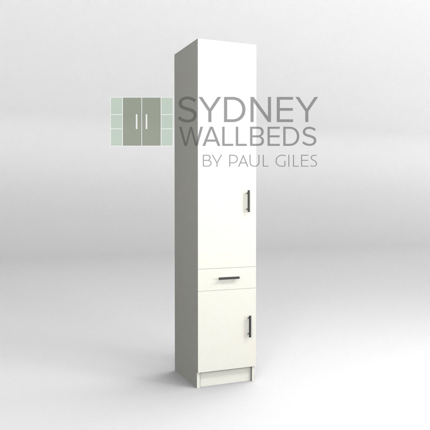 PULL-OUT HANGING CABINETS 500mm - Alpha WallBed - (Modern Colour Range)