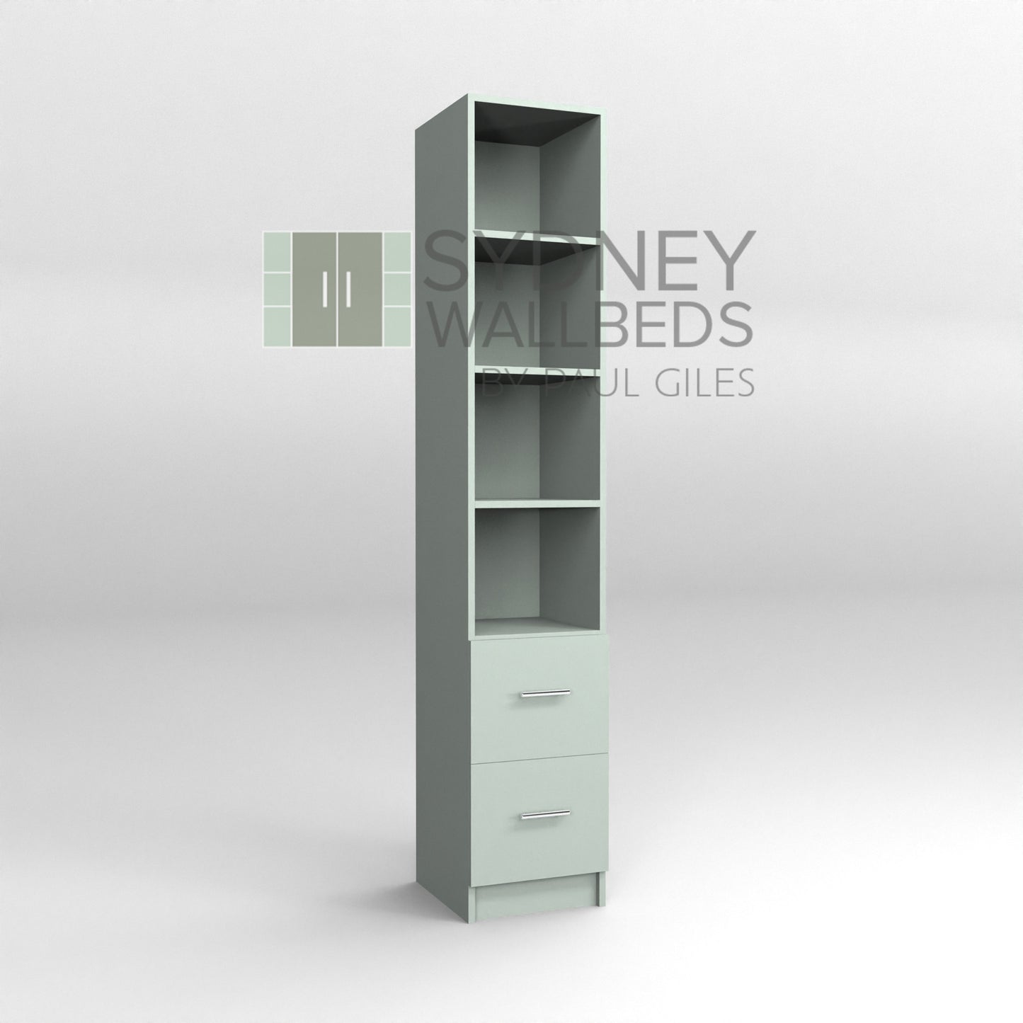 BOOKCASES - Alpha WallBed - (Modern Colour Range)