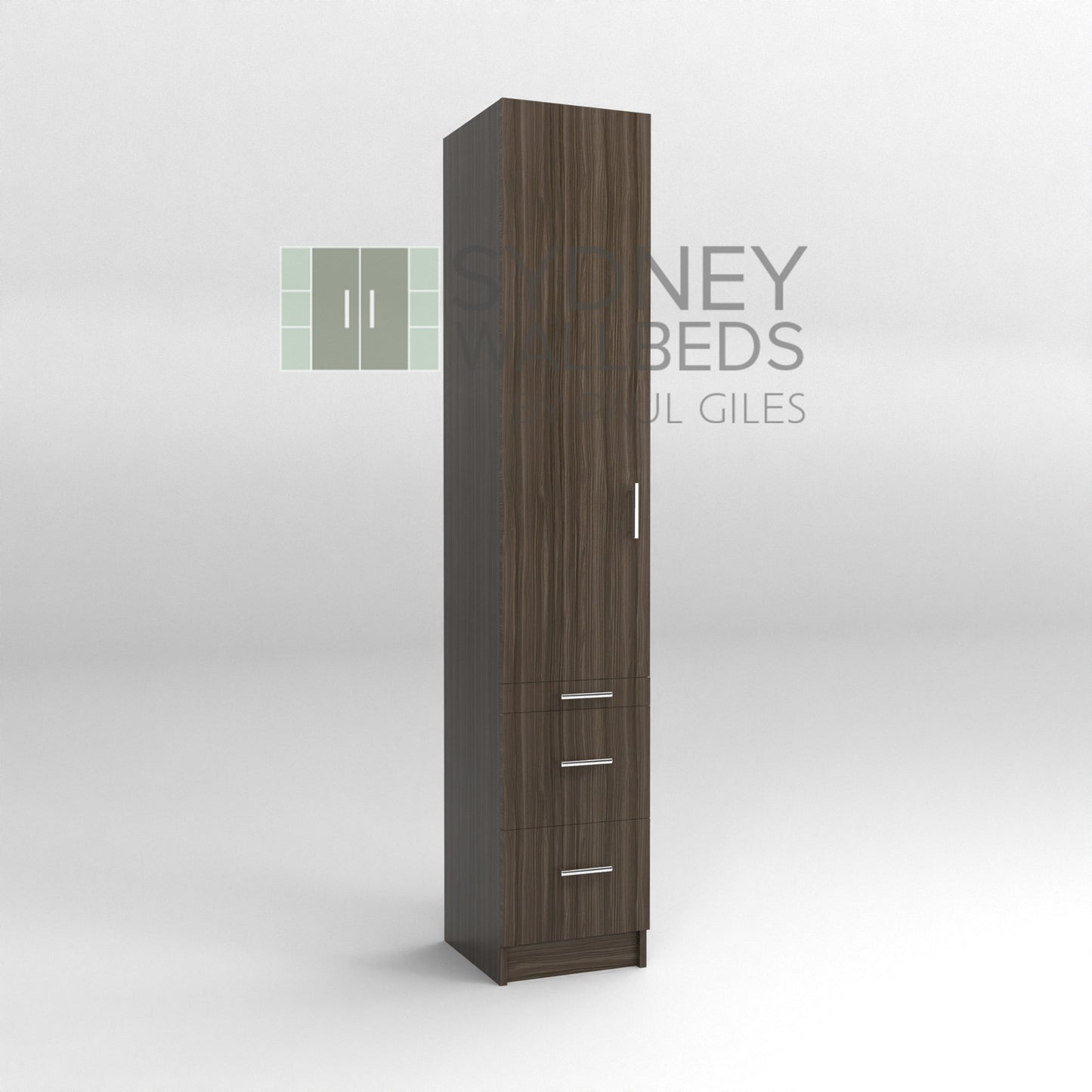 PULL-OUT HANGING CABINETS 500mm - Alpha WallBed - (Modern Colour Range)