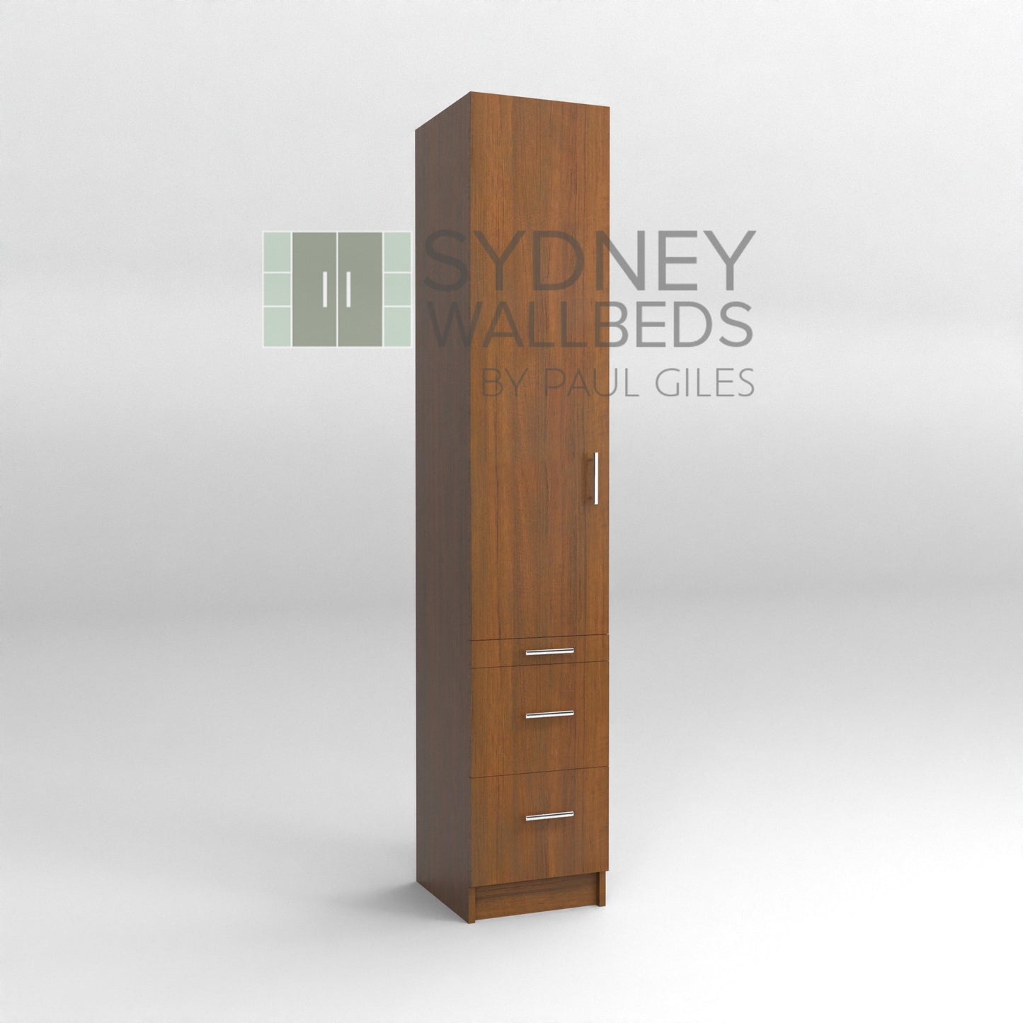 PULL-OUT HANGING CABINETS 500mm - Alpha WallBed - (Modern Colour Range)