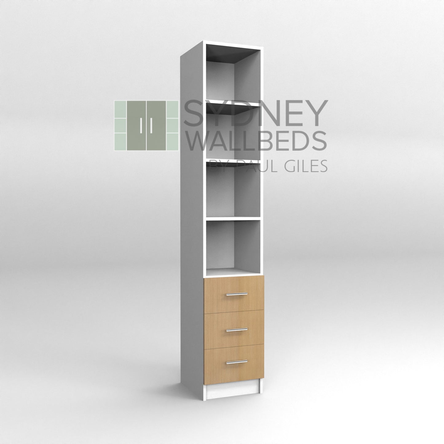 FILE DRAWER CONVERSION - Alpha WallBed - (Premium Colour Range)