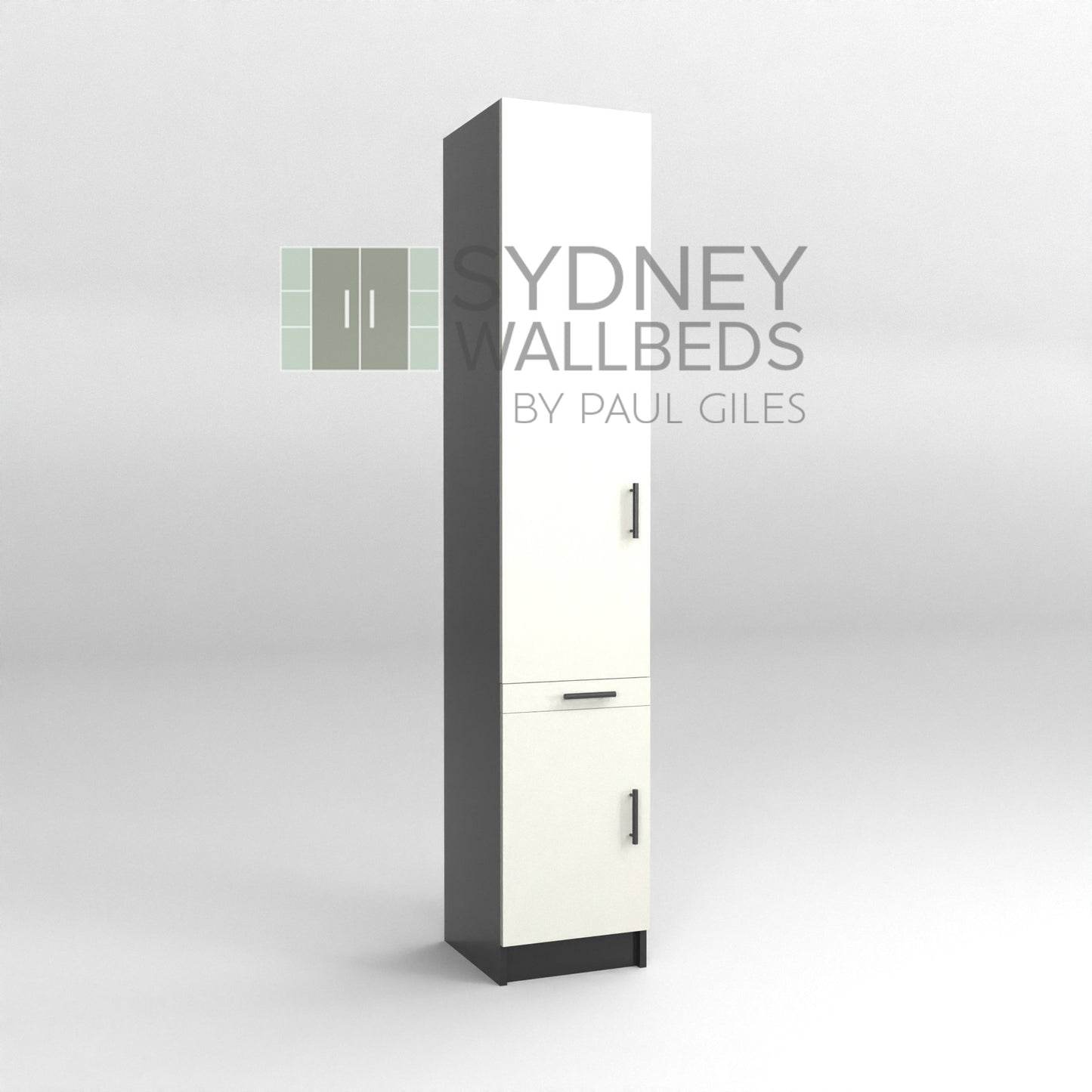 PULL-OUT HANGING CABINETS 500mm - Alpha WallBed - (Modern Colour Range)
