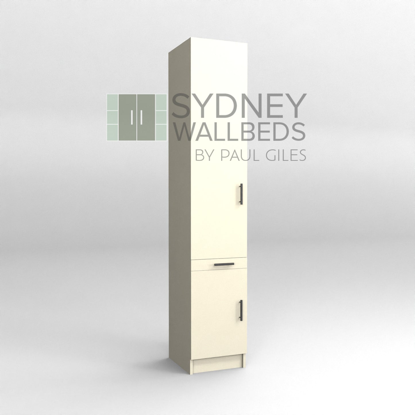 PULL-OUT HANGING CABINETS 500mm - Alpha WallBed - (Modern Colour Range)