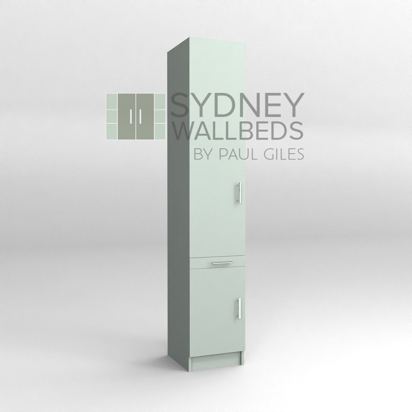 PULL-OUT HANGING CABINETS 500mm - Alpha WallBed - (Modern Colour Range)