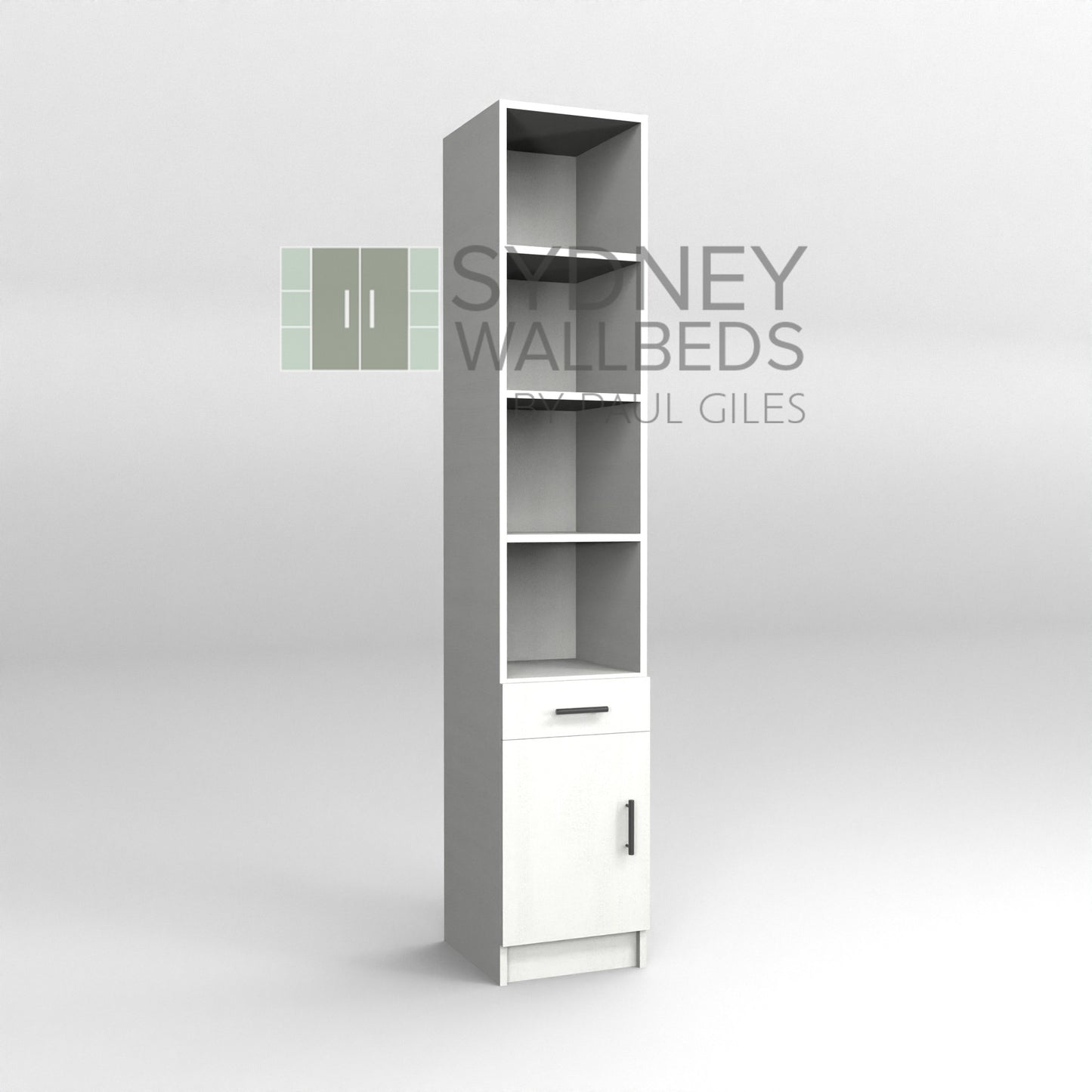 BOOKCASES - Alpha WallBed - (Premium Colour Range)