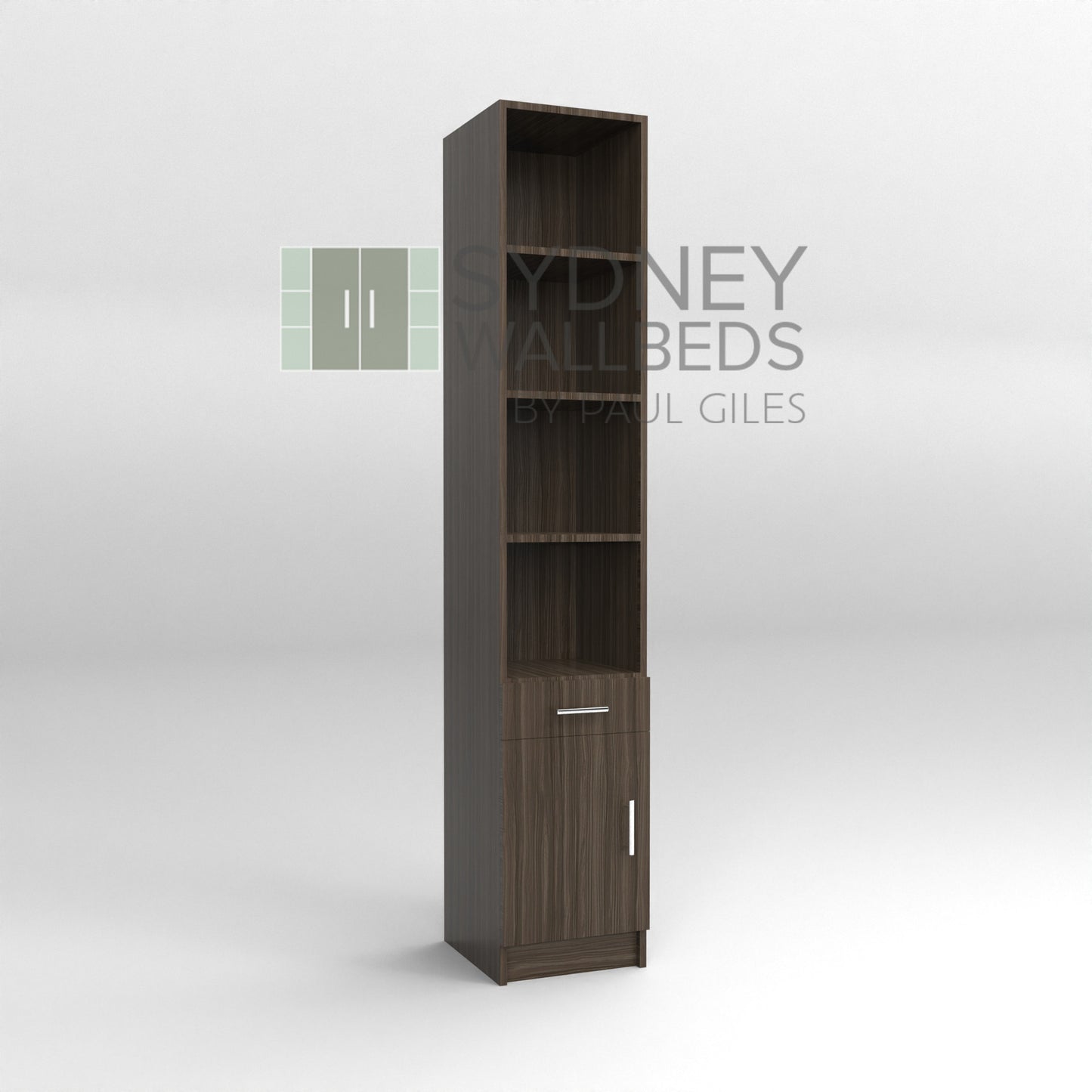 BOOKCASES - Alpha WallBed - (Modern Colour Range)