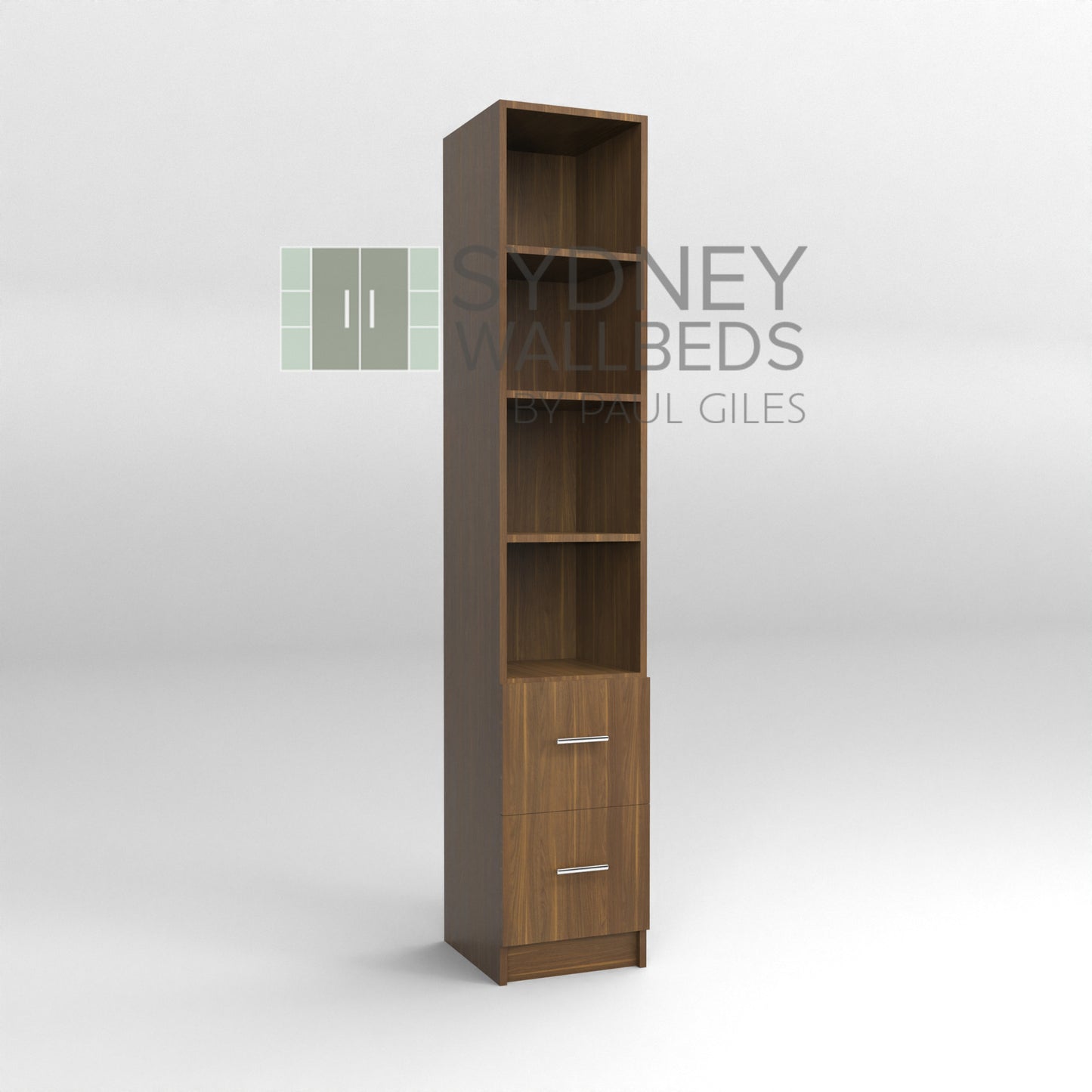 BOOKCASES - Alpha WallBed - (Premium Colour Range)