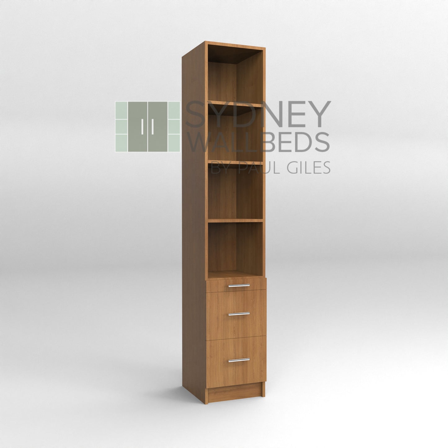 BOOKCASES - Alpha WallBed - (Premium Colour Range)