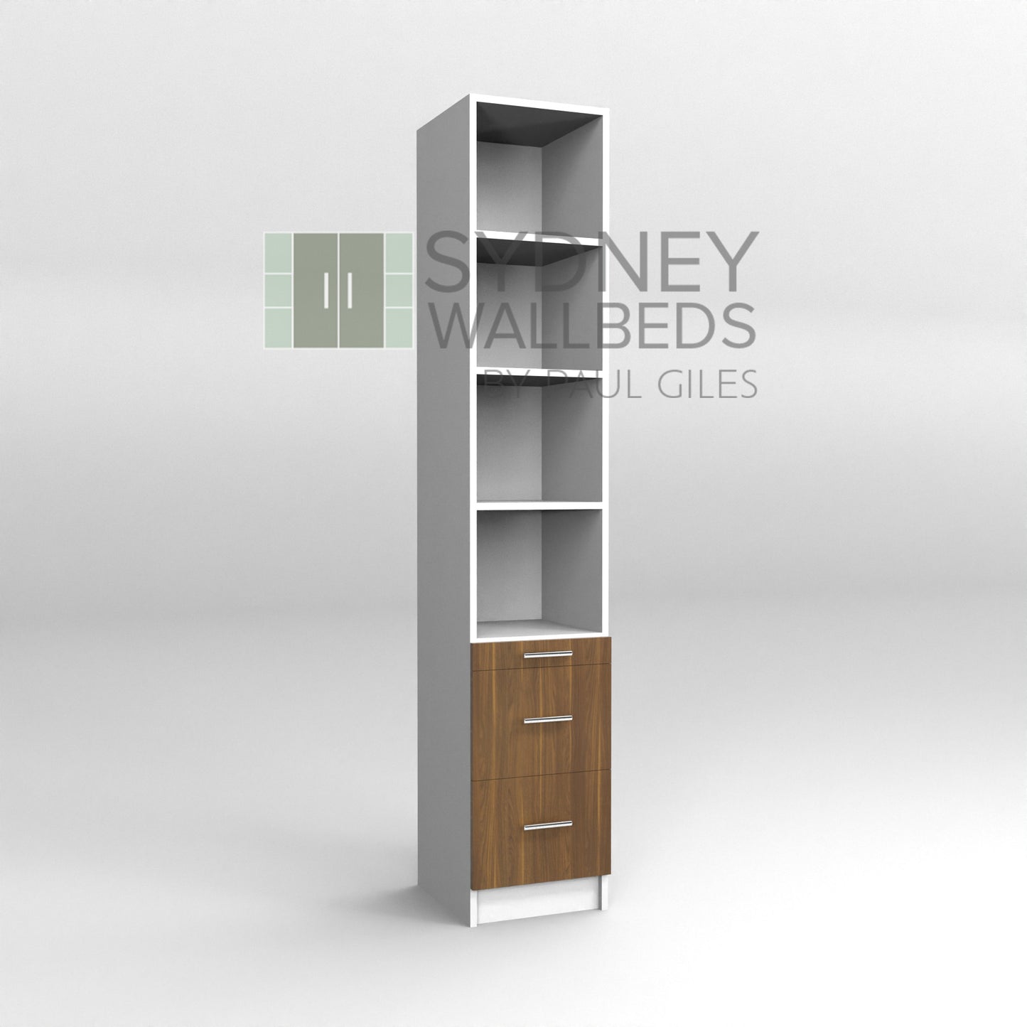 BOOKCASES - Alpha WallBed - (Premium Colour Range)