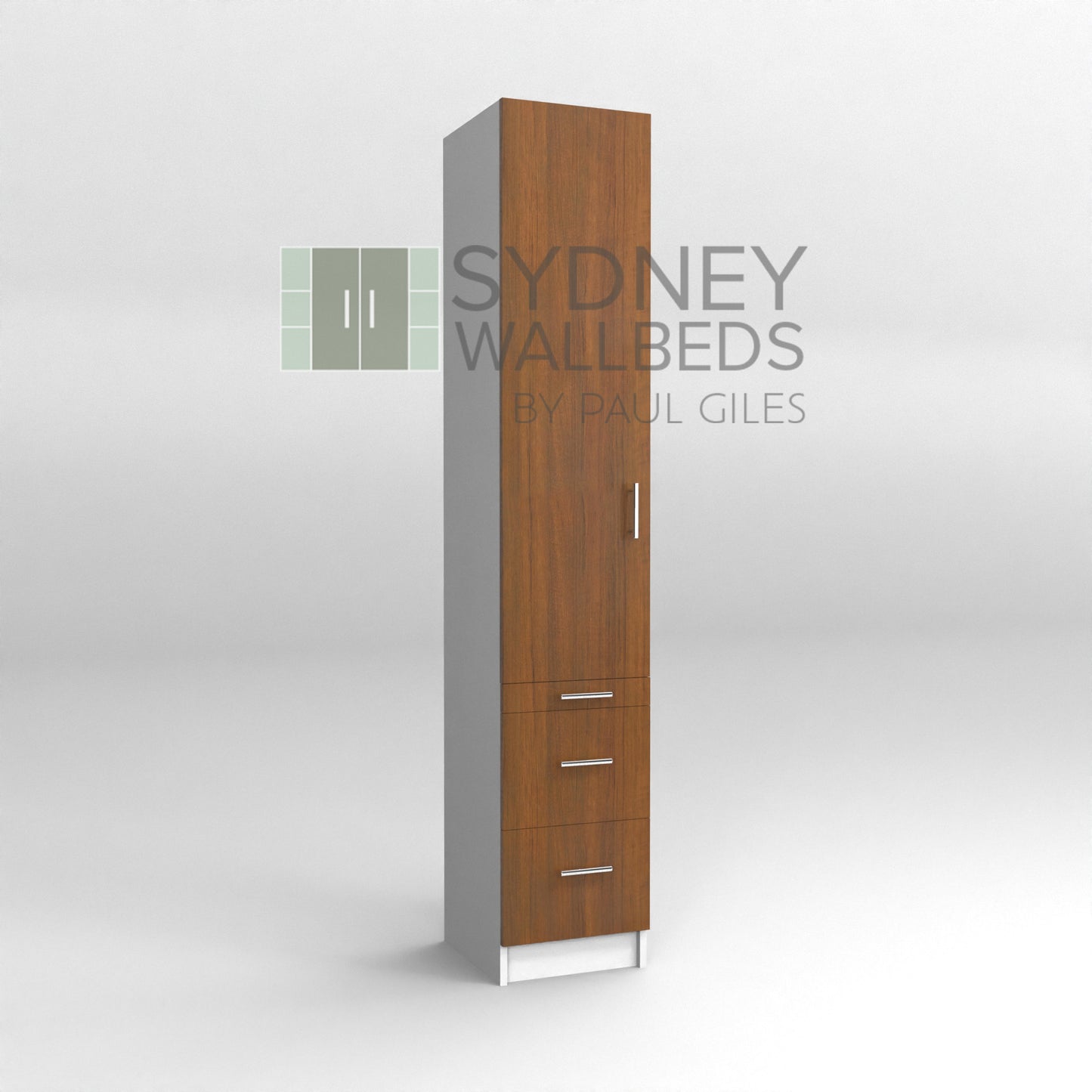PULL-OUT HANGING CABINETS 500mm - Alpha WallBed - (Modern Colour Range)