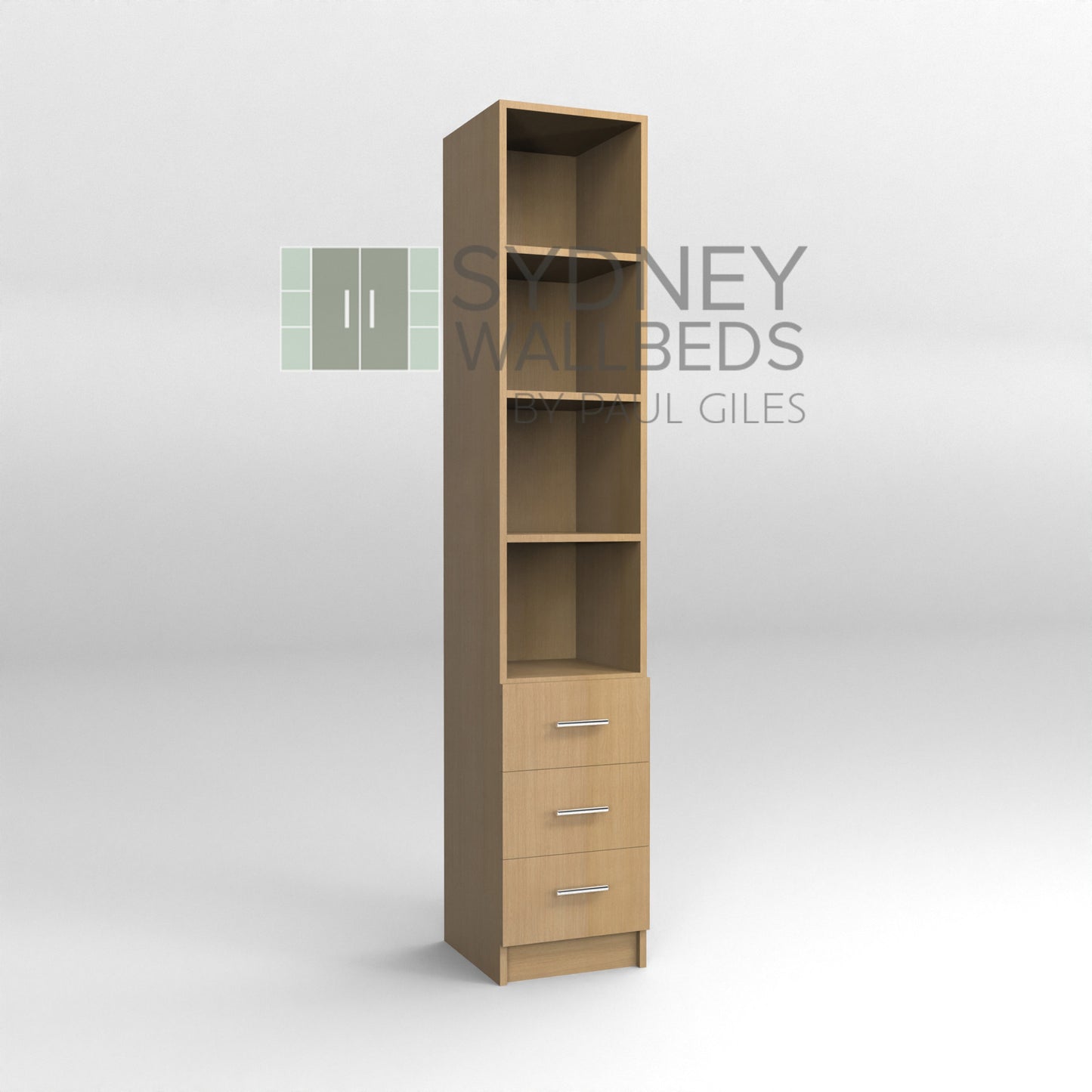 BOOKCASES - Alpha WallBed - (Premium Colour Range)