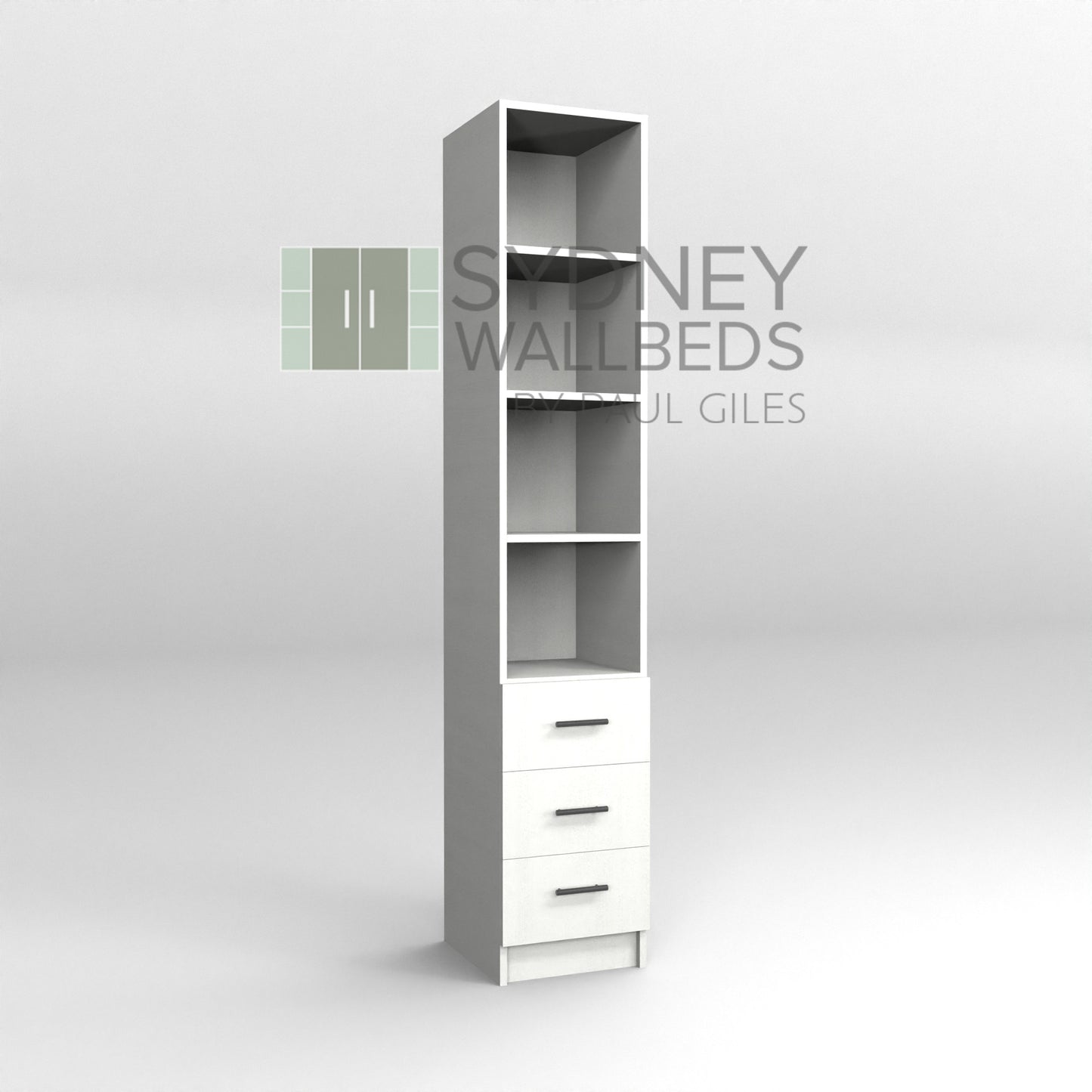 BOOKCASES - Alpha WallBed - (Premium Colour Range)