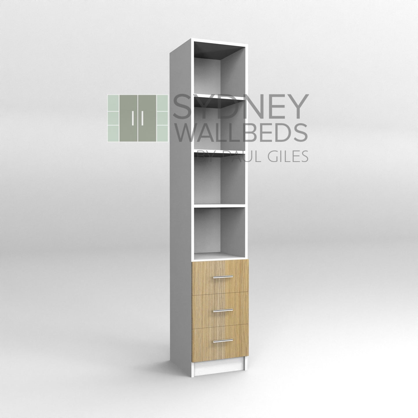 BOOKCASES - Alpha WallBed - (Modern Colour Range)