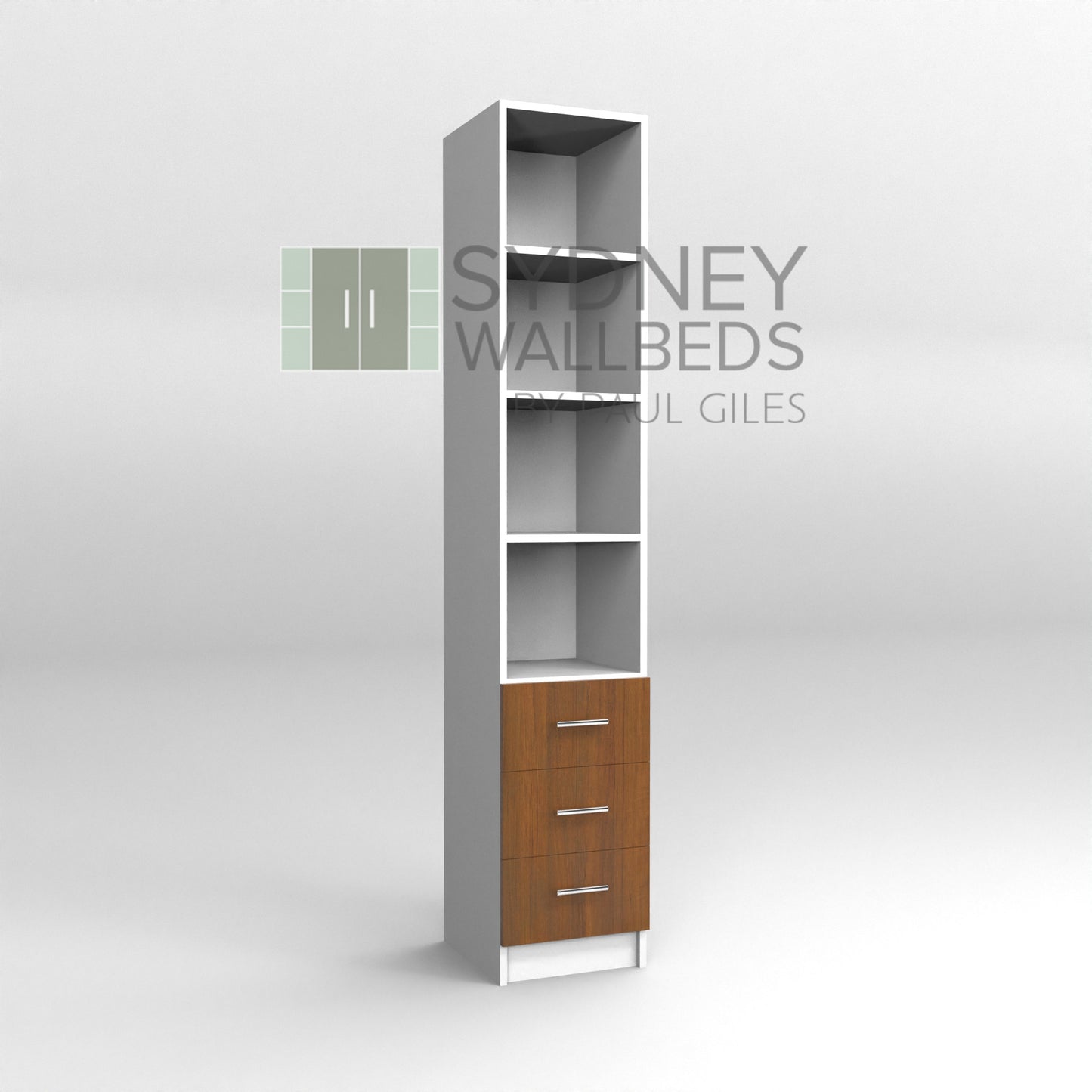 BOOKCASES - Alpha WallBed - (Modern Colour Range)